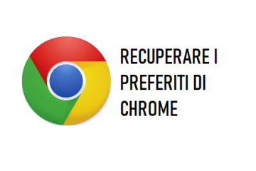 Recuperare i preferiti di Chrome