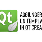 Aggiungere un template in Qt Creator