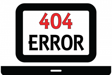 404 not found error message