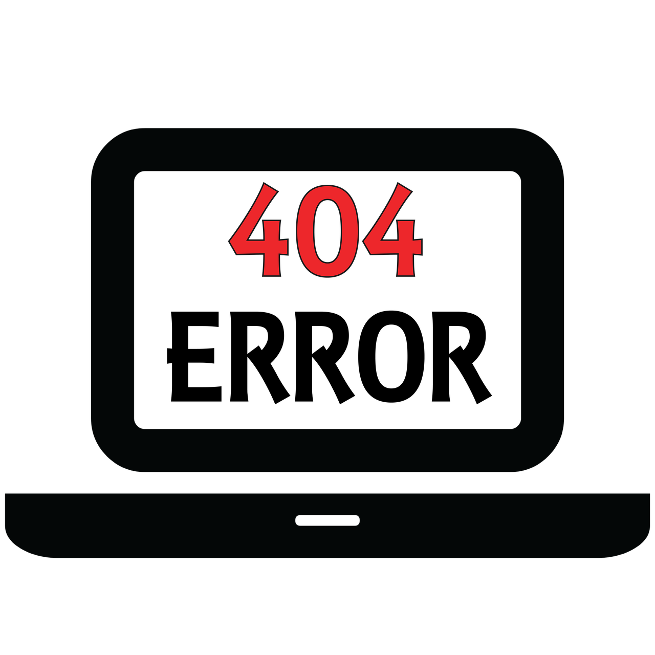 404 not found error message